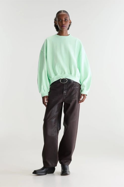Image of 1-Sudadera verde flúor Fancy