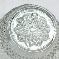 Image 11 of Bonbonnière ou sucrier en verre transparent vintage avec couvercle 1960s  
