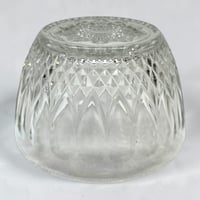 Image 10 of Bonbonnière ou sucrier en verre transparent vintage avec couvercle 1960s  