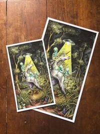 Image 3 of La licorne et le les extraterrestres