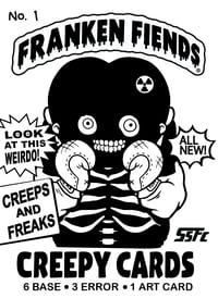 Franken Fiends - Creepy Cards Pack