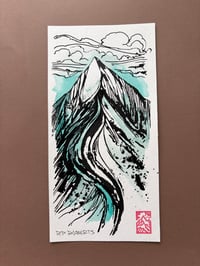 Image 1 of Ink original colour study 1