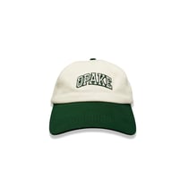 Image 1 of VARSITY DAD HAT - CREAM FOREST