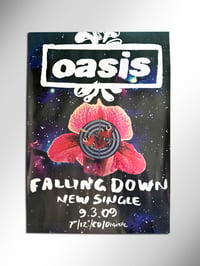 Image 1 of Original Oasis promo poster for the single “Falling Down”