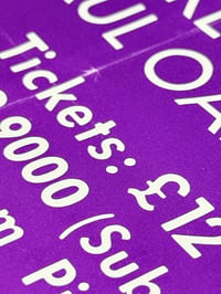 Image 4 of Original 1990 Happy Monday live at The G-Mex gig poster