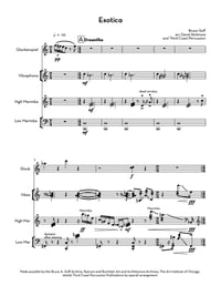 Image 2 of Exotica —  Score and Parts