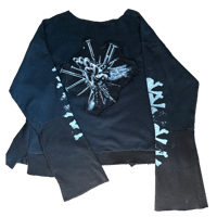 Image 2 of ERROR HOODIE WMN CUTED 
