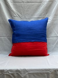 Image 2 of Checked Birds Cushion Cover