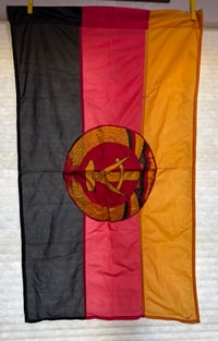 Image 3 of Cold War (East Germany) Official State Flag, German Democratic Republic (GDR) - 38” x 22”