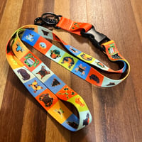 Image 2 of Froggie Lanyard - Frogs of the World