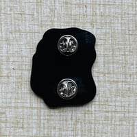 Image 4 of I DIG THE BLACK LAGOON ROOM 1.75" Glow-in-the-Dark Enamel Pin