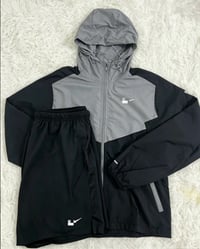 Image 2 of N!ke miller coat and shorts 