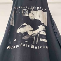 Image 2 of Satanic Panic 'Graveface Museum' Cut-Off 00s L