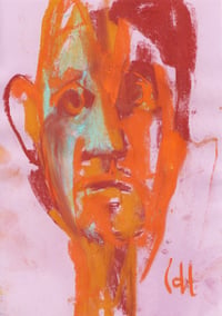 Image 2 of Fixed - Sketchbook Drawing in Soft Pastels on Paper 