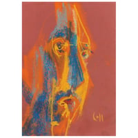 Image 1 of Alongside - Sketchbook Drawing in Soft Pastels on Paper 