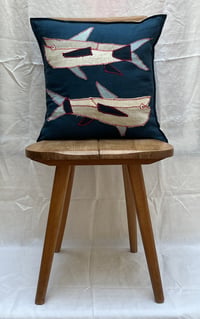 Image 3 of Double Fish 2 Cushion Cover