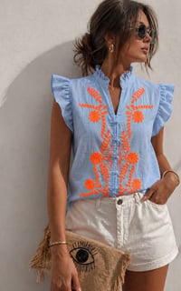 Image 2 of CAMISA BORDADOS