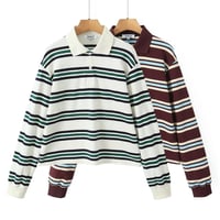 Image 1 of Riviera Striped Polo Shirt