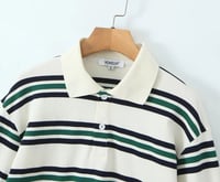 Image 4 of Riviera Striped Polo Shirt