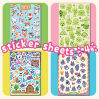 Image 1 of sticker sheets (4)