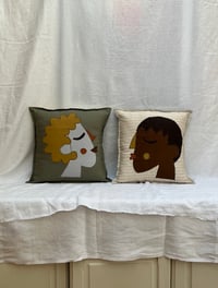 Image 3 of Green Smoocher Cushion Cover