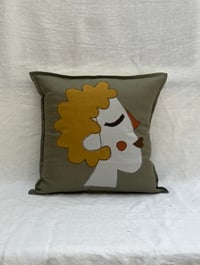 Image 1 of Green Smoocher Cushion Cover