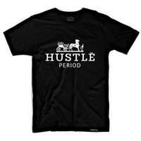 Hustle Period shirt (Black/White)