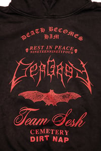 Image 2 of DeathBecomesHim Hoodie
