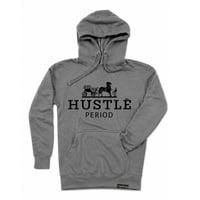 Hustle Period Hoodie (Grey/Black)