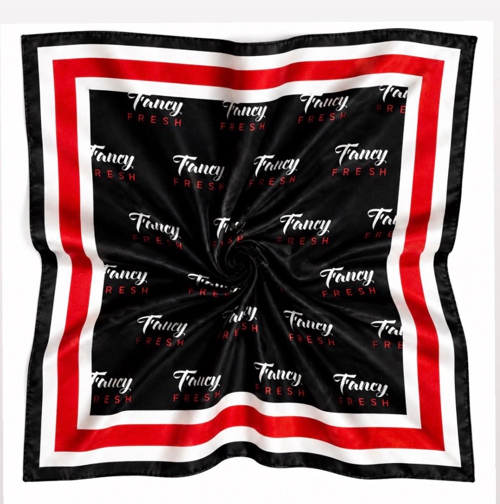 Signature Black-Red Scarf 