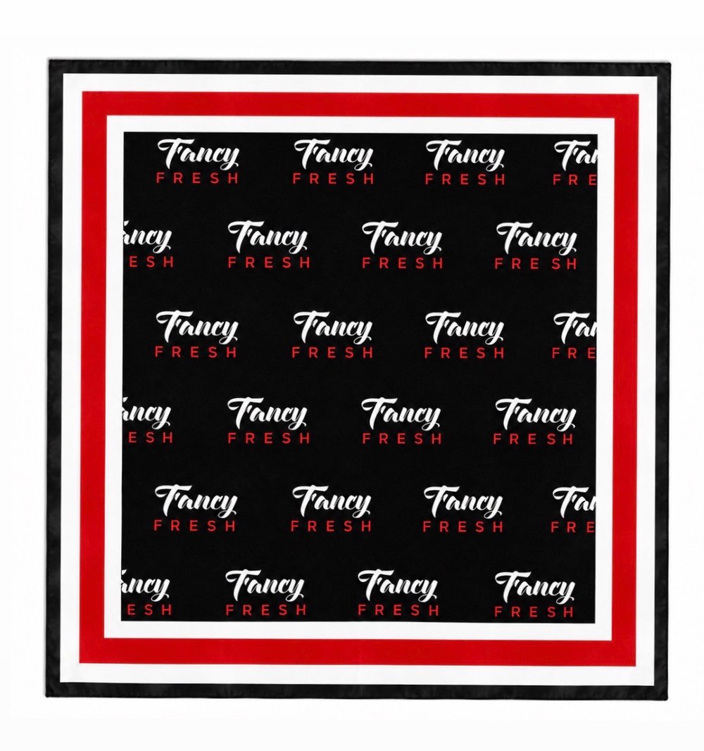 Signature Black-Red Scarf 