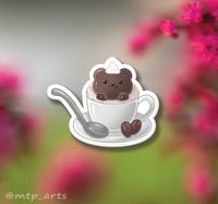 Coffee Bear Sticker