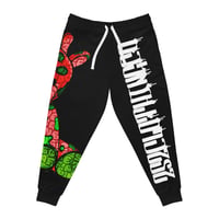 Image 1 of Watermelon Giraffe Athletic Joggers