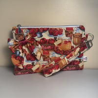 Image 2 of Apple Harvest Wristlet Pouch