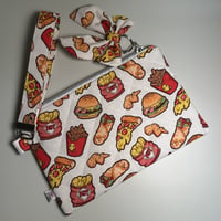Image 1 of Fast Food Wristlet Pouch