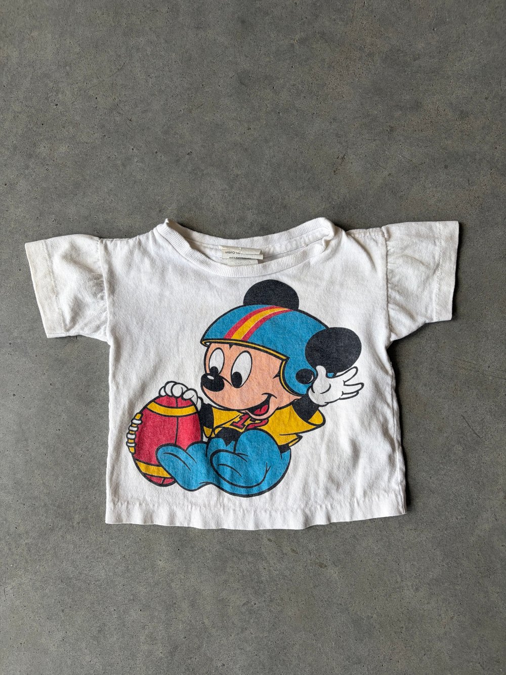 Image of Vintage 90s Mickey MOuse Baby T-shirt 6-9 months 