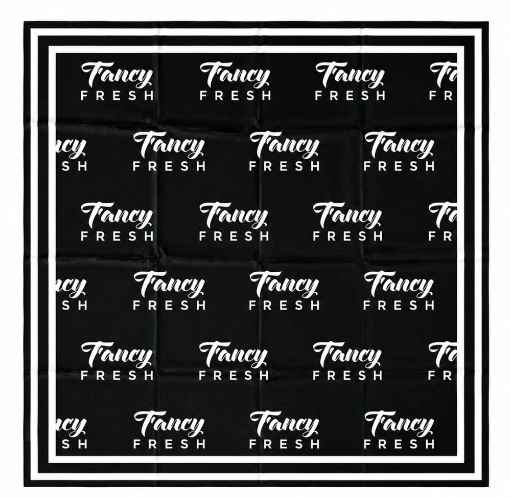 Signature Black Scarf 