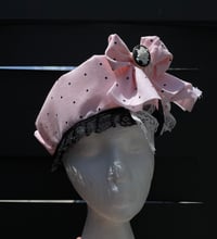 Image 1 of Pink polka dot sailor hat 💞