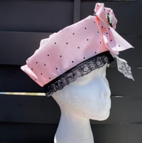 Image 5 of Pink polka dot sailor hat 💞