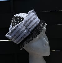 Image 1 of Music polka dot Sailor hat