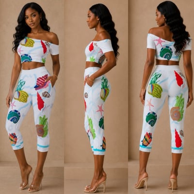 Image of UNDER THE SEA CAPRI SET