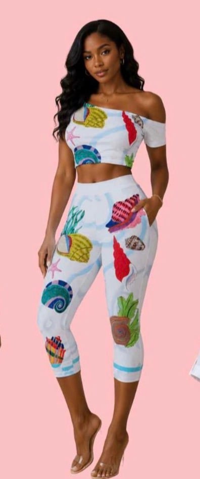 Image of UNDER THE SEA CAPRI SET
