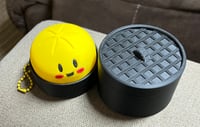 Image 1 of 3D Printed Kawaii Dumpling Keychain with Steamer Box