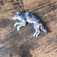 Image 5 of Wolf - Double-Sided Articulated Fidget Charms