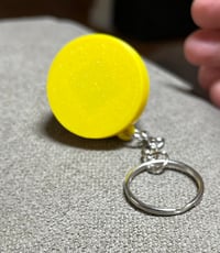 Image 6 of 3D Printed Mini Kawaii Dumpling Keychain |  Fidget| Handmade Bag Charm