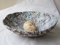 Image 7 of Stone Inspired Paper Mache Bowl | OOAK Handmade Decor