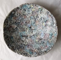 Image 2 of Stone Inspired Paper Mache Bowl | OOAK Handmade Decor