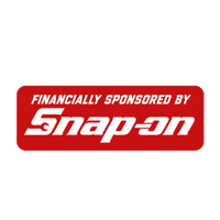 Financially Sponsored by Snap-on – Funny Mechanic Sticker (5.5" x 1.5")
