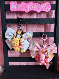 Image 1 of Winnie the Pooh & Piglet Best Friends Keychain Bundle