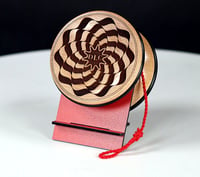 Image 1 of Hypnotic Hard Maple yo-yo, #2026-088